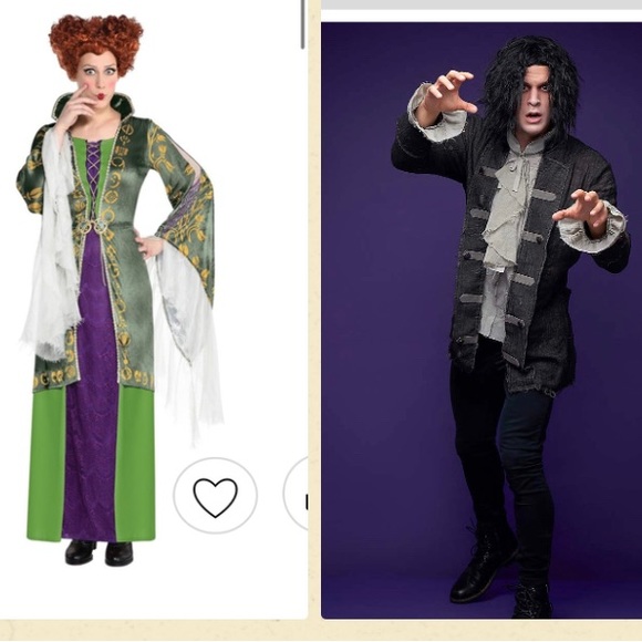 Hocus pocus couple Halloween costume! - Picture 1 of 3